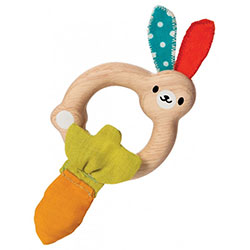 Plan Toys Tavşan Takırtısı  Bunny Rattle 