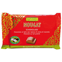 Rapunzel Organic Nougat Chocolate 100g