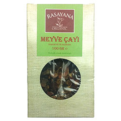 Rasayana Organik Karışık Meyve Çayı  Narenciye ve Kuşburnu  100gr