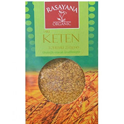 Rasayana Organik Keten Tohumu  Sarı  250gr