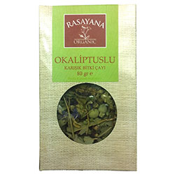 Rasayana Organic Herbal Mix Tea With Eucalyptus 80g