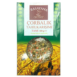 Rasayana Organik Çorbalık Tahıl Karışımı  Tane  500gr