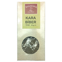 Rasayana Organic Black Pepper (Powder) 50g