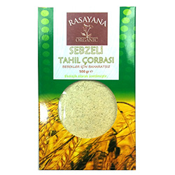 Rasayana Organik Sebzeli Tahıl Çorbası Karışımı  Bebek Çorbası  500gr