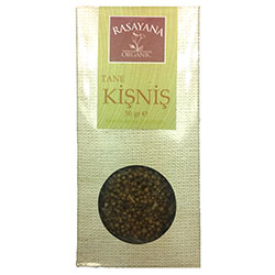 Rasayana Organik Kişniş  Tane  50gr