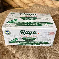 Raya Organik Olgunlaştırılmış Beyaz Peynir  Jersey A2 Süt  400g