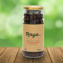 Raya Organik Sele Zeytin  Eski Usul Kuru Sele  500ml