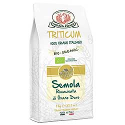 Rustichella D'abruzzo Organic Triticum Wheat Semolina 1Kg