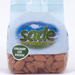 Sade Organik Çiğ Badem 250gr