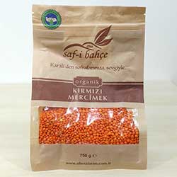 Saf-i Bahçe Organic Red Lentils 750g