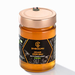 Şahbaz Çaylı Organic Flower Honey 450g
