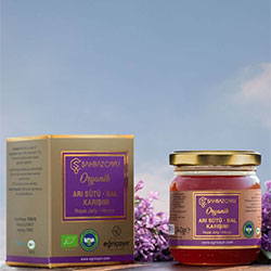 Şahbaz Çaylı Organic Royal Jelly + Honey Mix 225g