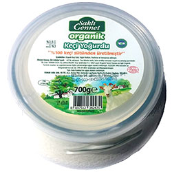 Saklı Cennet Organic Yoghurt (Full Fat, Goat & Cow) 700g