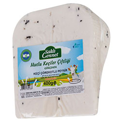 Saklı Cennet Organic 100% Goat Cheese (With Nigella) 400g