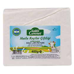 Saklı Cennet Organic 100% Goat Quark Cheese 400g