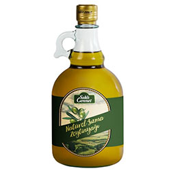 Saklı Cennet Organic Olive Oil 3L  Glass Bottle 