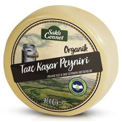 Saklı Cennet Organic Kashar Cheese  Goat-Cow  400g