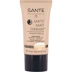 SANTE Organic Matte Matt Evermat Mineral Make up  01 Natural 
