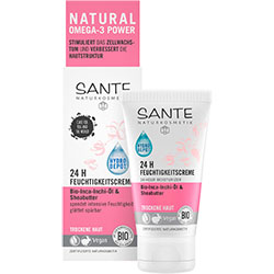 Sante Organic 24 H Moisture Cream (Inca Inci Oil & Shea Butter) 50ml