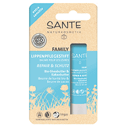 Sante Organic Family Lipbalm  Extra Sensitive  Sheabutter & Cocoabutter 