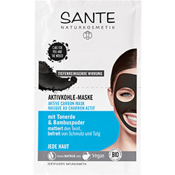 SANTE Organic Active Carbon Mask 2x4ml