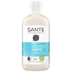 SANTE Organik Aşırı Hassas Ciltler İçin Şampuan  Aloe Vera ve Bisabolol  250ml