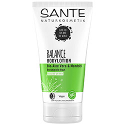 Sante Organic Balance Body Lotion  Aloe Vera & Almond Oil  150ml