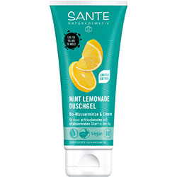 SANTE Organic Shower Gel  Mint & Lemon  200ml