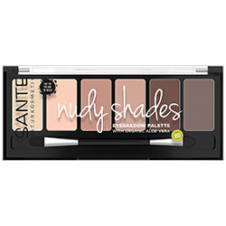 Sante Organic Eyeshadow Palette  Nudy Shades 