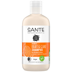 Sante Organic Strength & Shine Shampoo (Orange & Coconut) 250ml