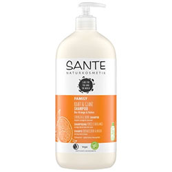 Sante Organic Strength & Shine Shampoo  Orange & Coconut  950ml