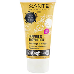 SANTE Organik Happiness Vücut Losyonu  Portakal & Mango Özlü  Seyahat Boyu 50ml