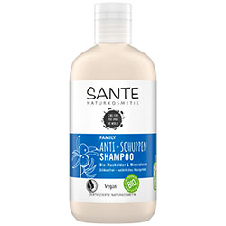 Sante Organic Anti-Dandruff Shampoo  Juniper & Mineral Earth  250ml