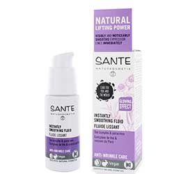 Sante Organic Instantly Smoothing Fluid  Tea Complex & Paracress  30ml