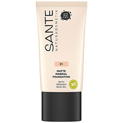 SANTE Organic Matte Mineral Foundation (01 Warm Linen)