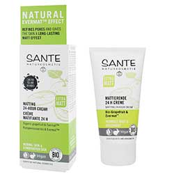 Sante Organic Matting 24 Hour Cream  Grapefruit & EvermatTM  50ml