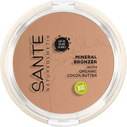 SANTE Organic Mineral Bronzer Powder  with Cacao Butter 