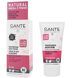 Sante Organic Moisturising Night Cream (Inca Inchi Oil & Shea Butter) 50ml