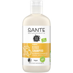 SANTE Organik Onarıcı Şampuan  Zeytinyağı & Bezelye Proteini  250ml