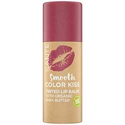 (02 Balm - SANTE Lip Smooth Ekoorganik Red) Organic Color Soft Kiss