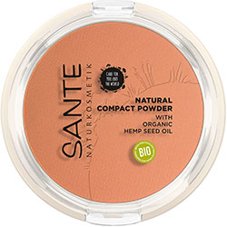 SANTE Organic Natural Compact Powder  03 Warm Honey 