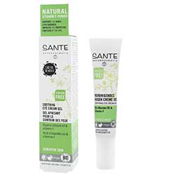 Sante Organic Soothing Eye Cream Gel (Almond oil &Vitamine F) 15ml