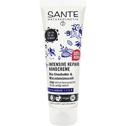 Sante Organic Intensive Repair Hand Creme  Sheabutter& Macadamia Oil  75ml