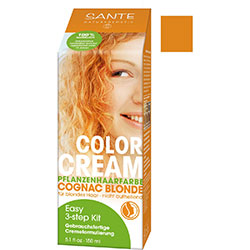 SANTE Organic Herbal Hair Color Cream  Cognac Blonde  150g