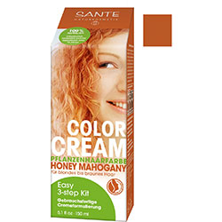 SANTE Organic Herbal Hair Color Cream (Honey Mahogany) 150g