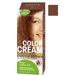 SANTE Organic Herbal Hair Color Cream  Cocoa Brown  150g