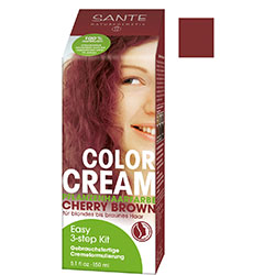 SANTE Organic Herbal Hair Color Cream  Cherry Brown  150g