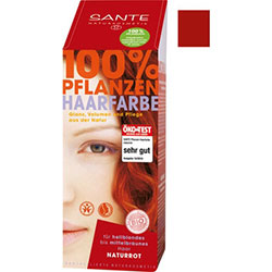 SANTE Organic Herbal Hair Colors Powder (Natural Red) 100g