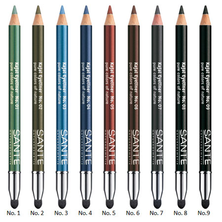 SANTE Organic Eyeliner Pencils (Kajal Eyeliner) - Ekoorganik