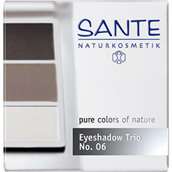 SANTE Organic Eyeshadow Trios (06 Smoke Eyes)